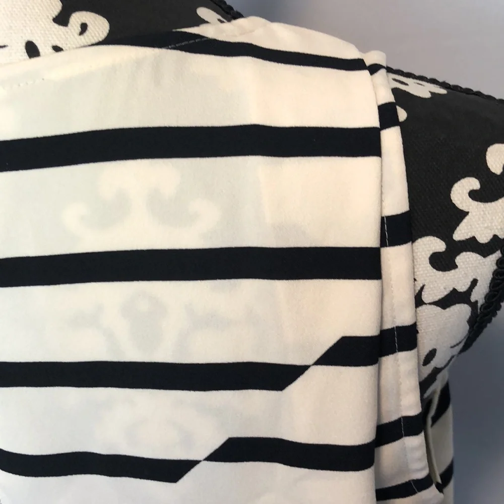 Madewell striped sleeveless retro style zippered shirt - Picture 5 of 8